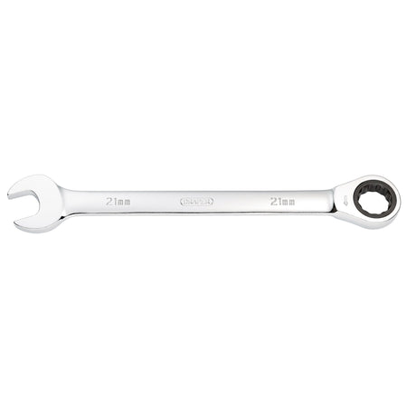 DRAPER Hi-Torq ; 21mm Metric Ratcheting Combination Spanner: Model No.8230MM