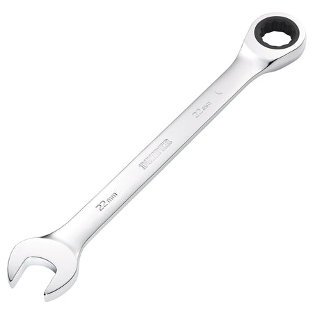DRAPER Hi-Torq ; 22mm Metric Ratcheting Combination Spanner: Model No.8230MM