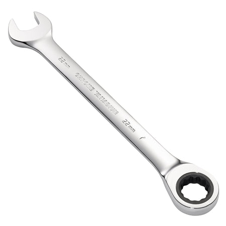 DRAPER Hi-Torq ; 22mm Metric Ratcheting Combination Spanner: Model No.8230MM