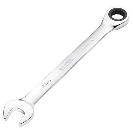 DRAPER Hi-Torq ; 24mm Metric Ratcheting Combination Spanner: Model No.8230MM