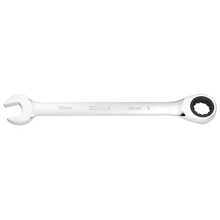 DRAPER Hi-Torq ; 24mm Metric Ratcheting Combination Spanner: Model No.8230MM
