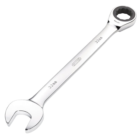 DRAPER Hi-Torq ; 32mm Metric Ratcheting Combination Spanner: Model No.8230MM