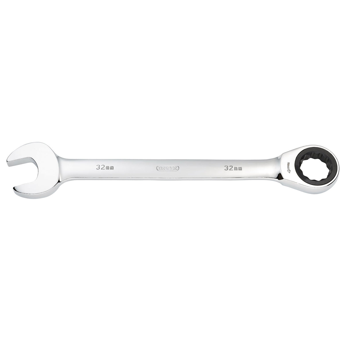 DRAPER Hi-Torq ; 32mm Metric Ratcheting Combination Spanner: Model No.8230MM