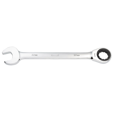 DRAPER Hi-Torq ; 32mm Metric Ratcheting Combination Spanner: Model No.8230MM