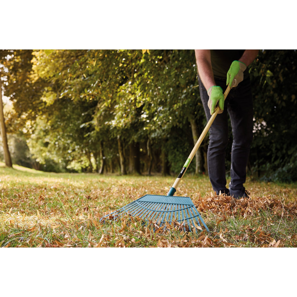 DRAPER 550mm Head Plastic Leaf Rake: Model No.3083P