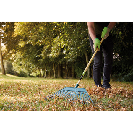 DRAPER 550mm Head Plastic Leaf Rake: Model No.3083P