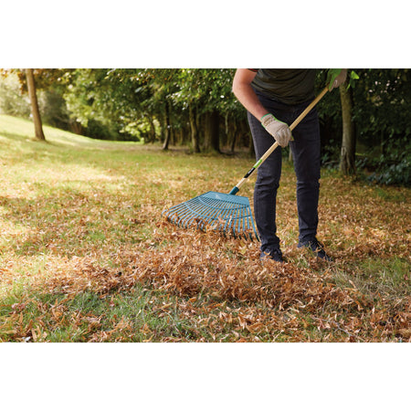 DRAPER 550mm Head Plastic Leaf Rake: Model No.3083P