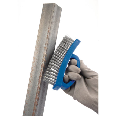 DRAPER 160mm D-Handle Wire Brush: Model No.WB-PH3