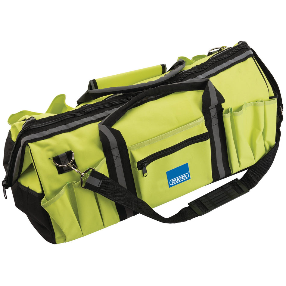 DRAPER Expert 600mm Hi-Vis Tool Bag: Model No.HVTB