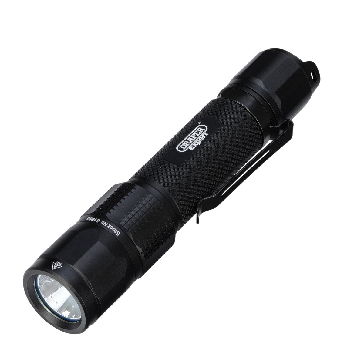Draper Expert SMD LED USB Rechargeable High Performance Torch, 12W, 1200 Lumens, USB-C Cable Supplied : Model No. HPFL1200