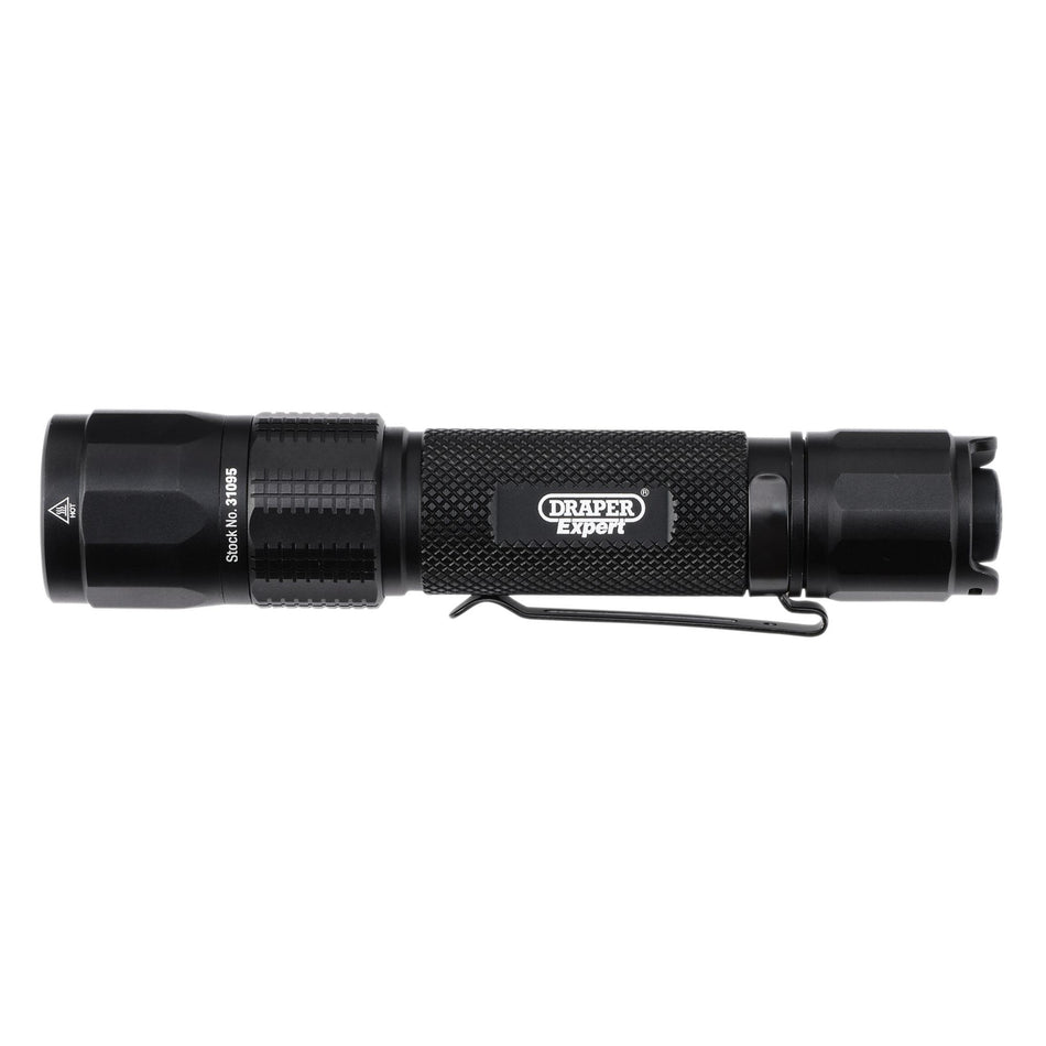 Draper Expert SMD LED USB Rechargeable High Performance Torch, 12W, 1200 Lumens, USB-C Cable Supplied : Model No. HPFL1200