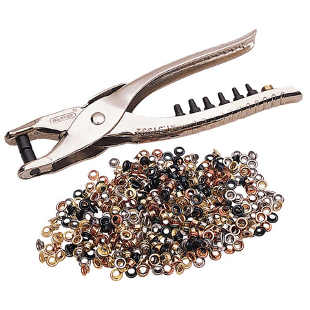 DRAPER 210mm Interchangeable Hole Punch and Eyelet Pliers: Model No.HP