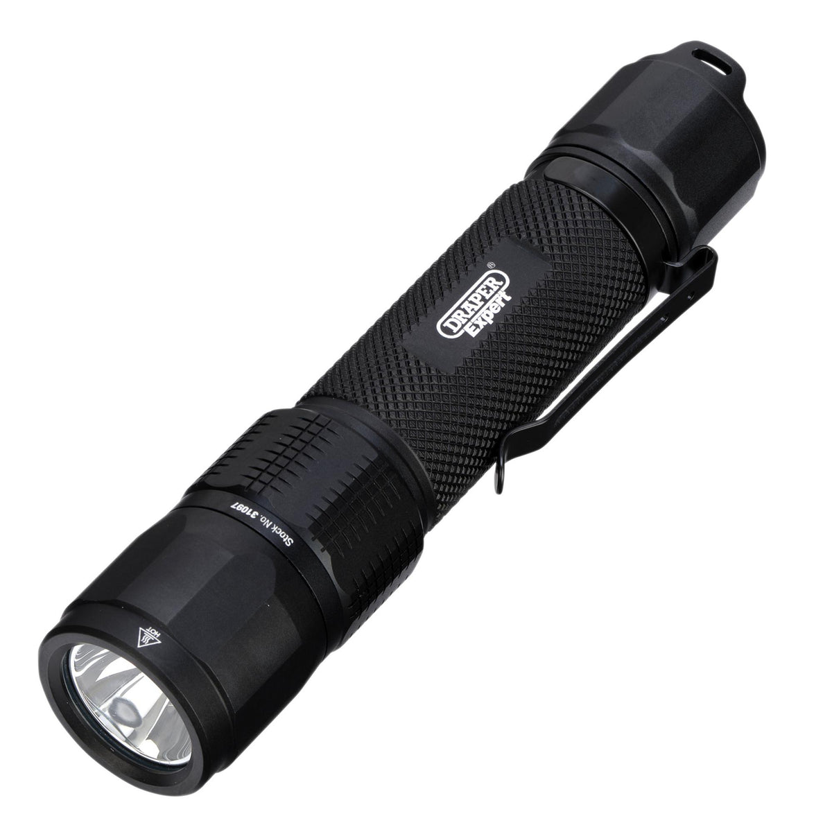 Draper Expert SMD LED USB Rechargeable High Performance Torch, 25W, 2500 Lumens, USB-C Cable Supplied : Model No. HPFL2500