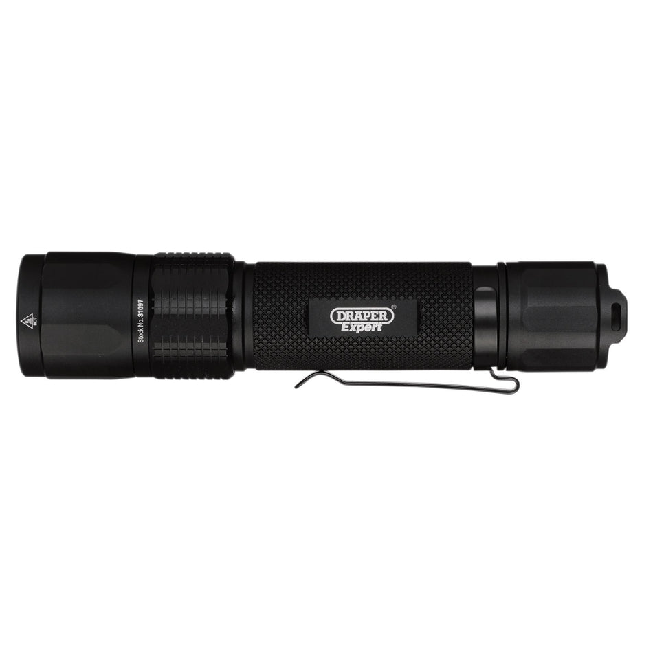 Draper Expert SMD LED USB Rechargeable High Performance Torch, 25W, 2500 Lumens, USB-C Cable Supplied : Model No. HPFL2500