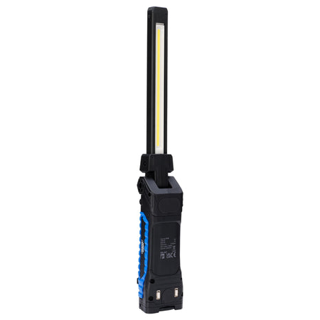 Draper Expert SMD/COB LED USB Rechargeable Flex Slim Worklight with Charging Station, 5W, 1000 Lumens, USB-C Cable Supplied : Model No. SL1000