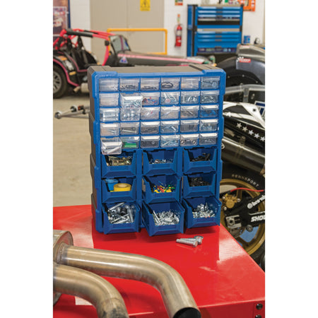 DRAPER 30 Drawer 9 Bin Organiser: Model No.POC39