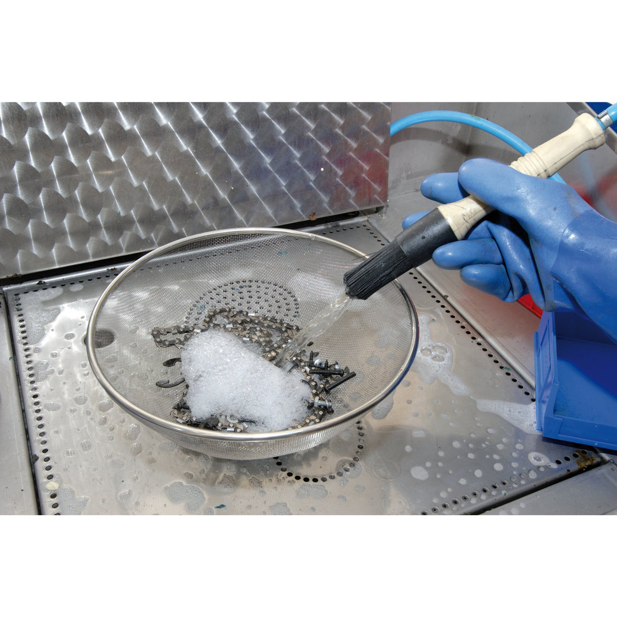 DRAPER Magnetic Stainless Steel Mesh Parts Washer Bowl: Model No.MPT15