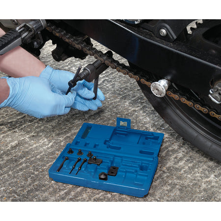 DRAPER Expert Motorcycle Chain Splitter and Riveter Kit: Model No.CBRK3