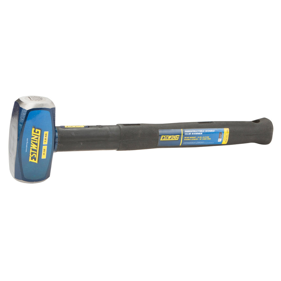 Estwing ECH-416X Indestructible Shaft Club Hammer, 1.8kg/4lb, 400mm : Model No. ECH-416X