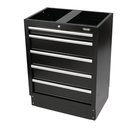 DRAPER BUNKER Modular Floor Cabinet, 5 Drawer, 680mm Model No. MS400-5BU