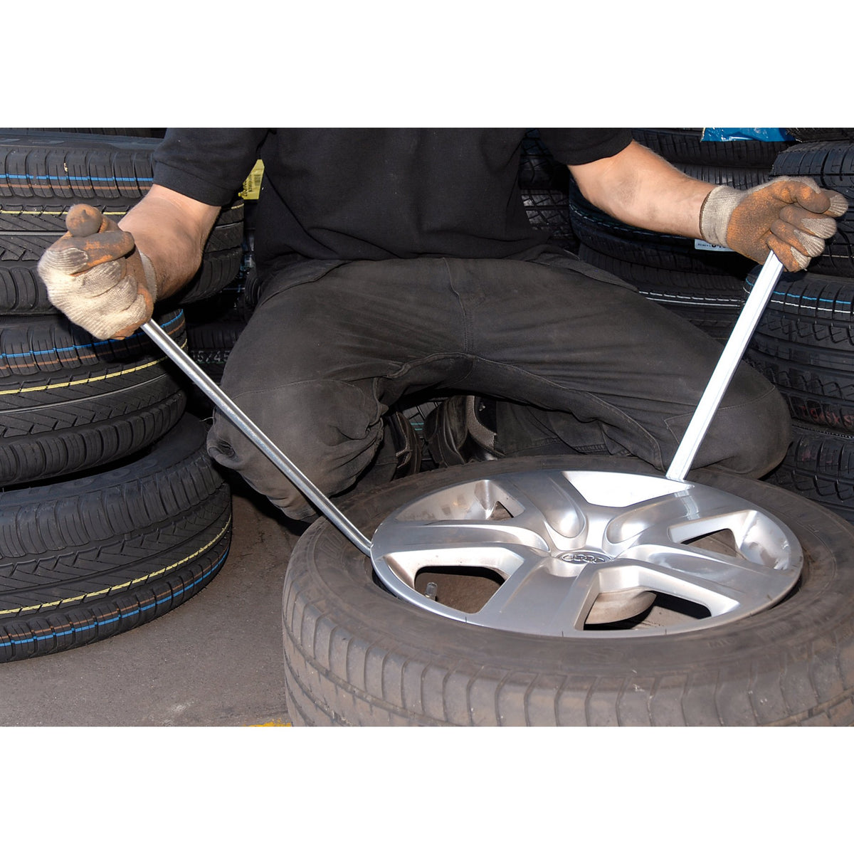 DRAPER 2 x 450mm Tyre Levers: Model No.TL