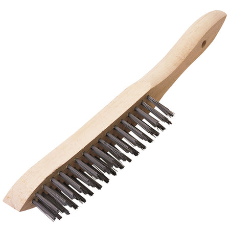 DRAPER Expert 310mm Heavy Duty 3 Row Wire Scratch Brush: Model No.WB-HD/I
