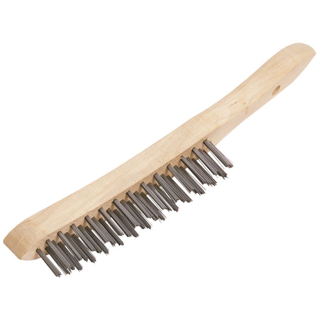 DRAPER 290mm 3 Row Wire Scratch Brush: Model No.WB/I