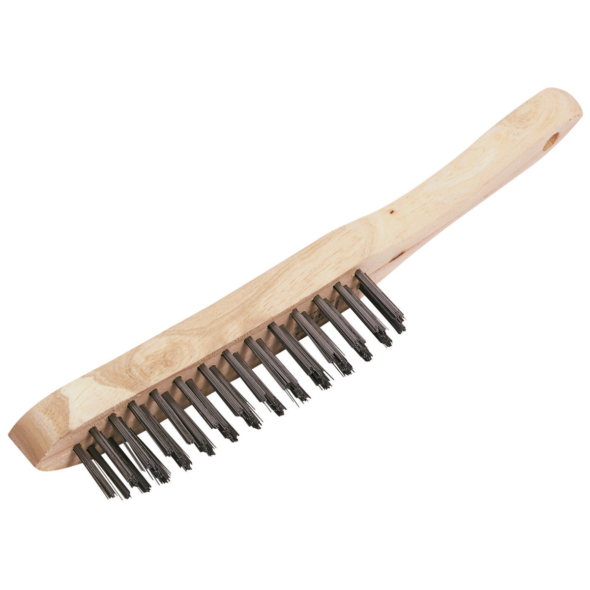 DRAPER 290mm 4 Row Wire Scratch Brush: Model No.WB/I
