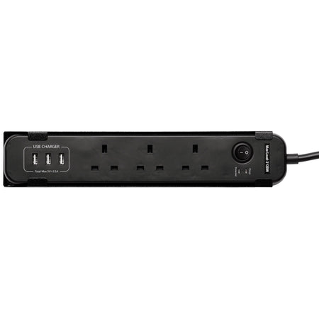 BUNKER UK Power Strip with Magnetic Holder