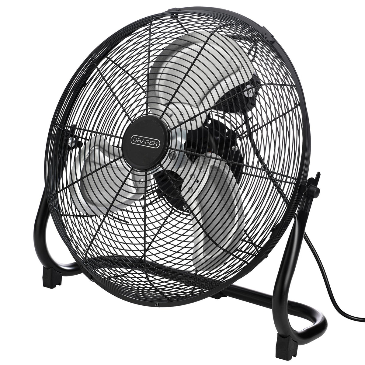 230V High Velocity Floor Fan, 16"/400mm, 75W