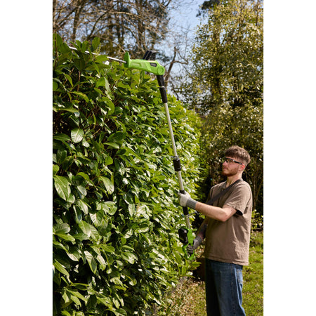 18V Pole Hedge Trimmer, 1 x 2.0Ah Battery, 1 x Charger