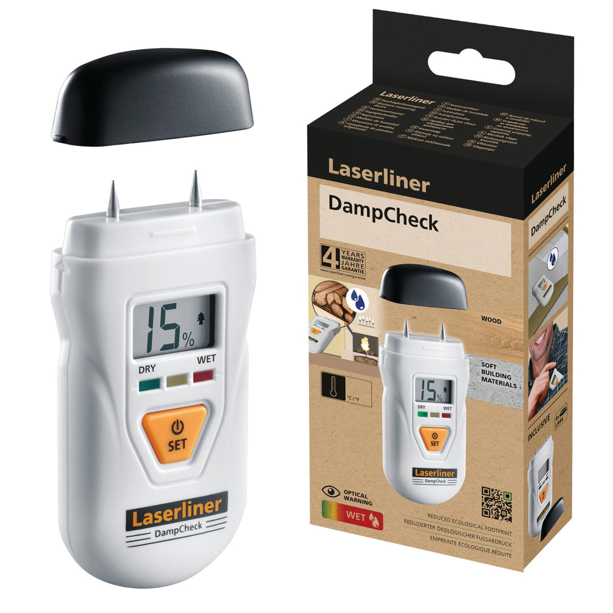 Laserliner 082.003E DampCheck Moisture Measuring Device