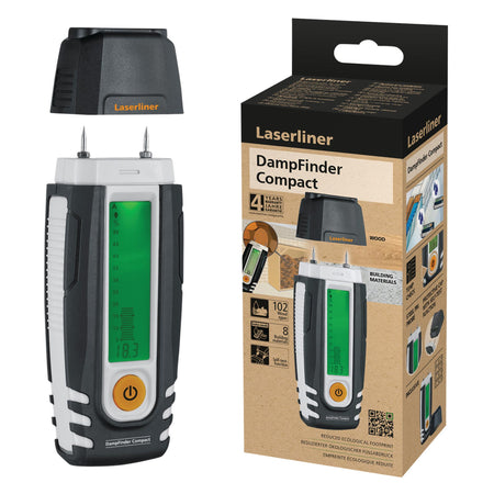 Laserliner 082.015E DampFinder Compact Material Moisture Measuring Device