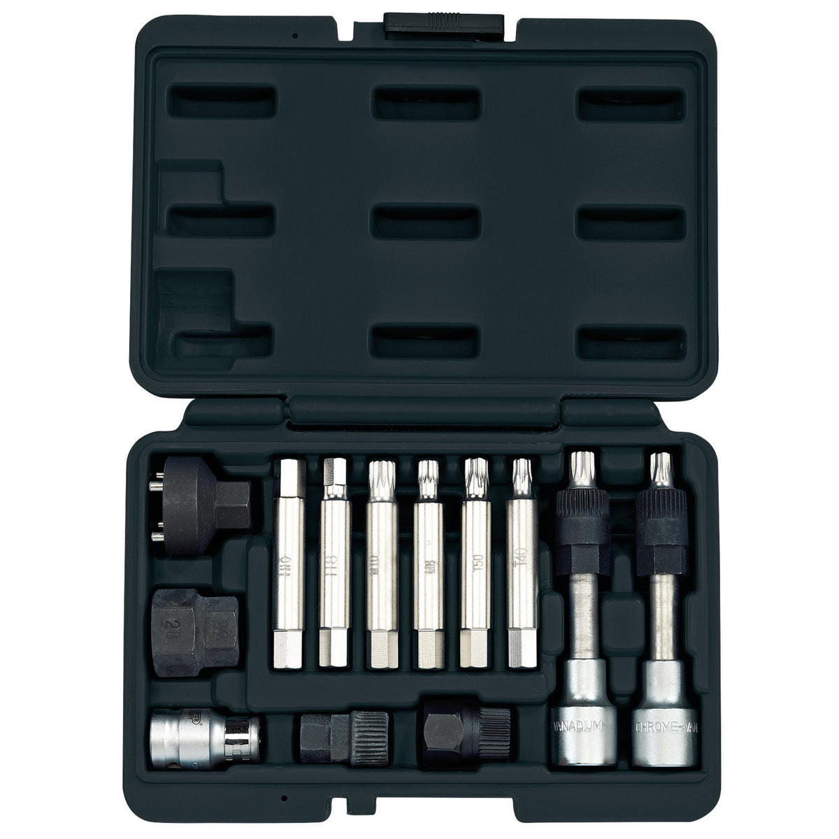 DRAPER Expert 13 piece Alternator Pulley Tool Kit: Model No.AFWPS13