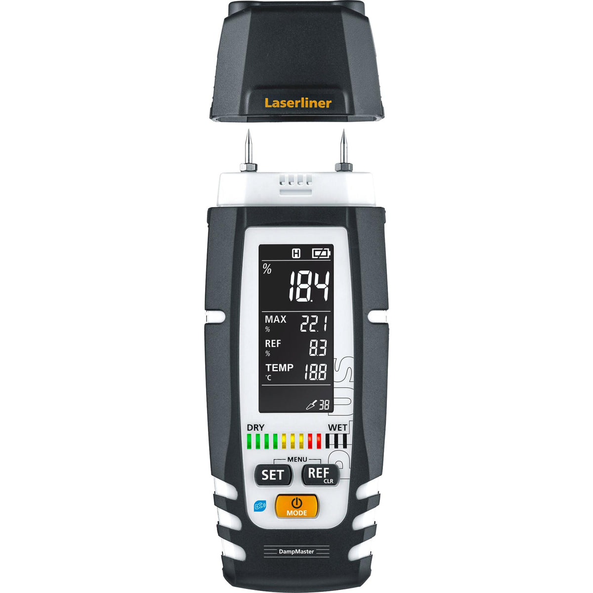 Laserliner 082.328A DampMaster Plus Material Moisture Measuring Device