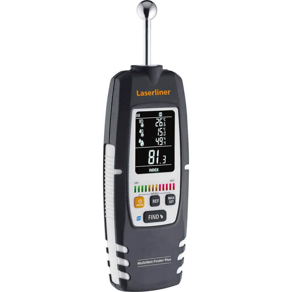 Laserliner 082.091A MultiWet-Finder Plus Material Moisture Measuring Device