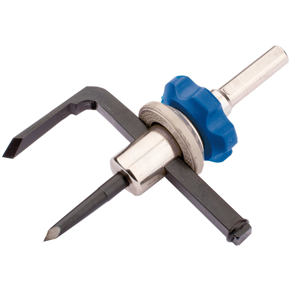 DRAPER 40mm - 120mm Hole Cutter for Wood or Plastic: Model No.4302B
