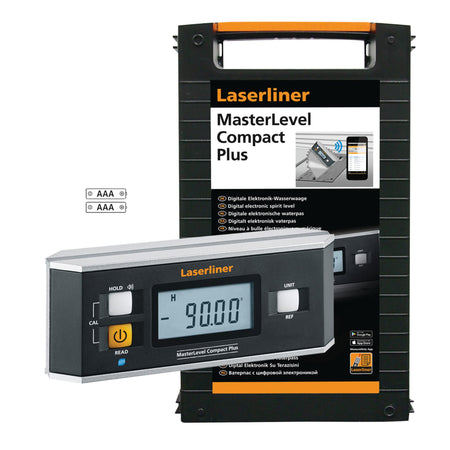 Laserliner 081.265A MasterLevel Compact Plus Digital Electronic Spirit Level