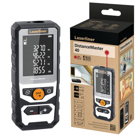 Laserliner 080.981E DistanceMaster 40 Laser Distance Measurer