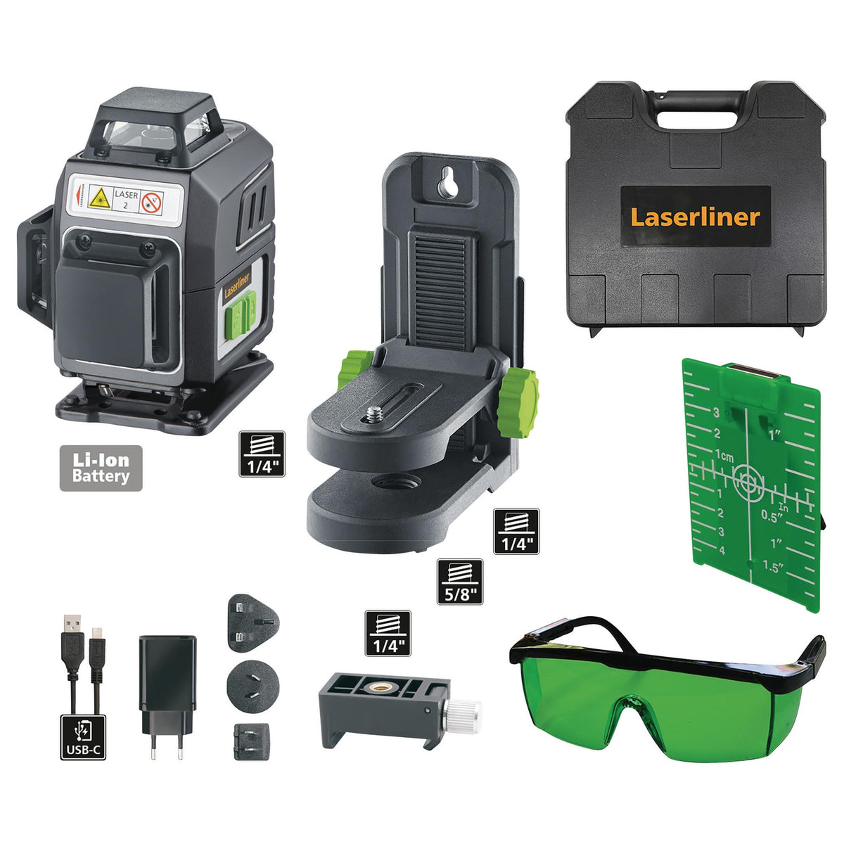 Laserliner 036.705A PocketPlane-Laser 4G Three-Dimensional Laser