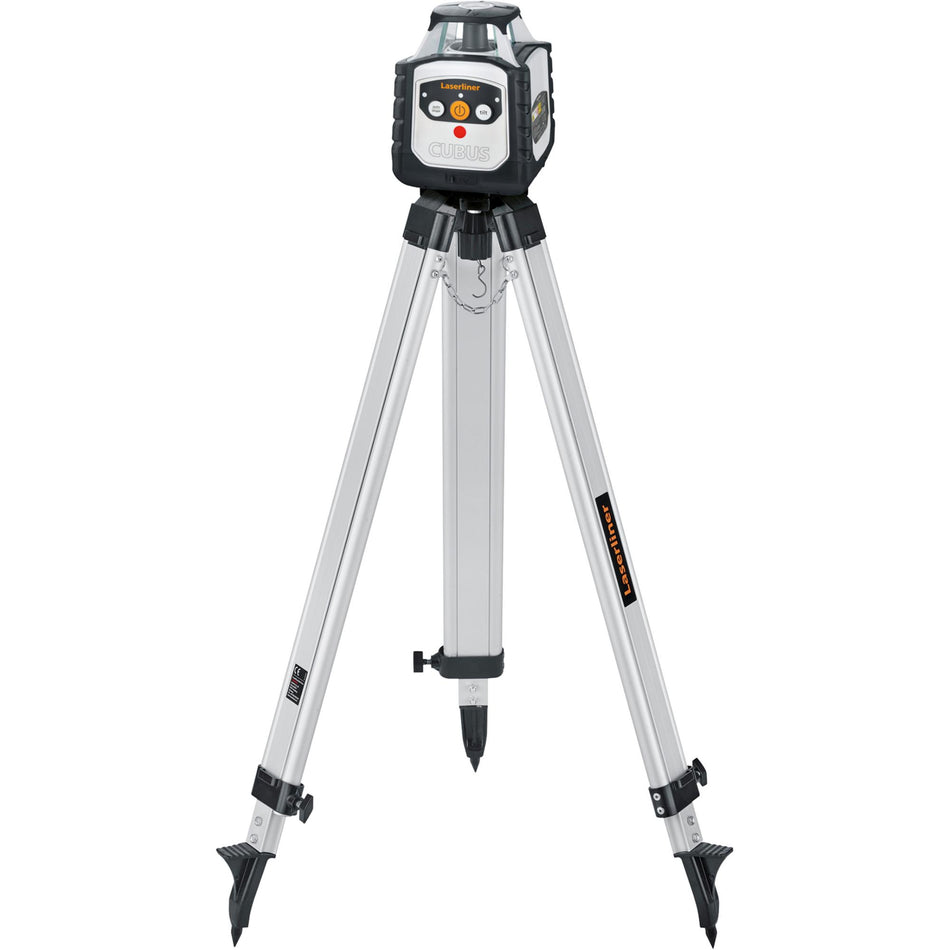 Laserliner 052.325A Cubus 110 S Set Fully Automatic Rotating Laser, 150cm