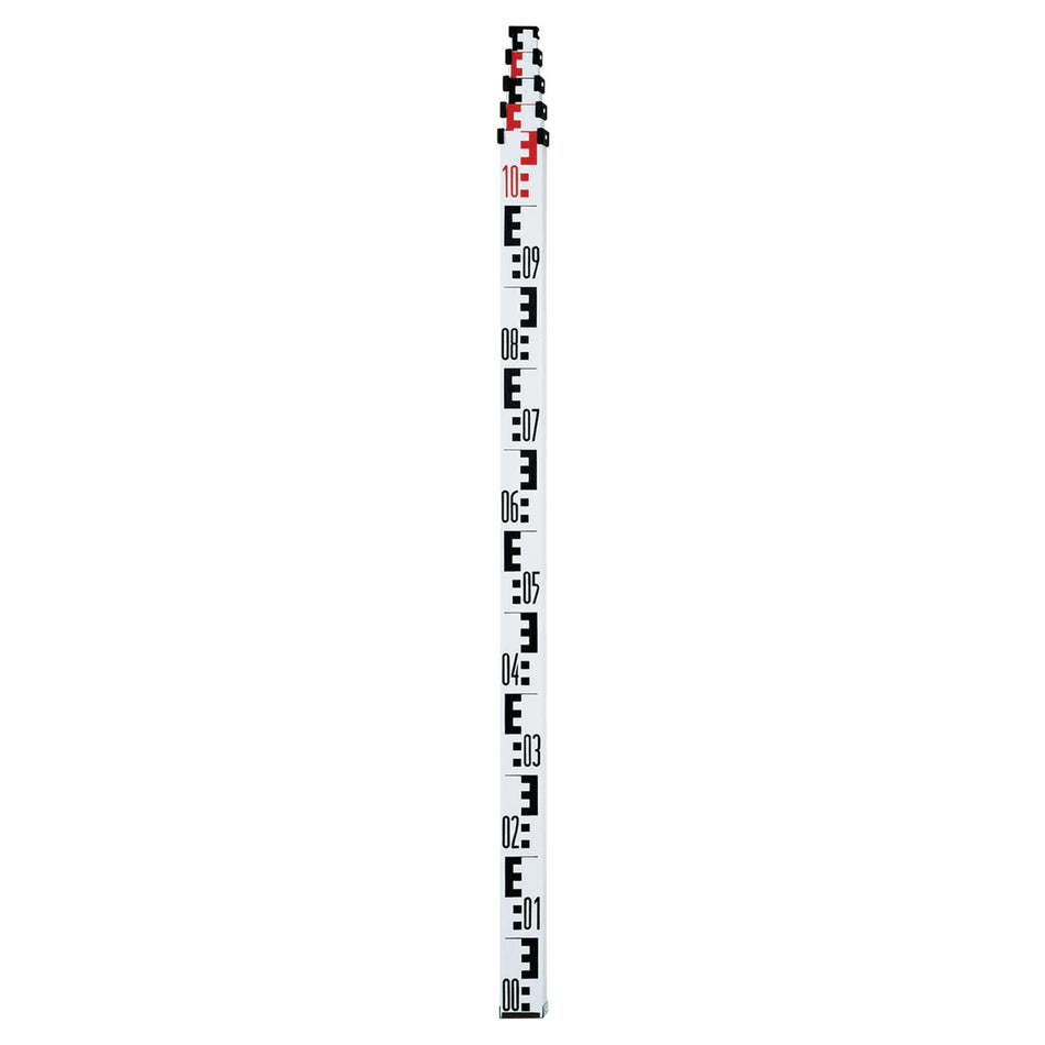 Laserliner 080.42 Telescopic Levelling Staff LT, 4m