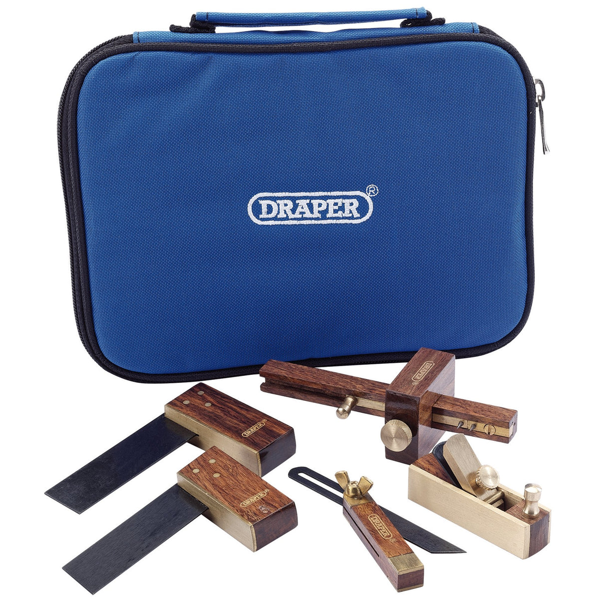 DRAPER 5 piece Mini Woodwork Set: Model No.MWWSET