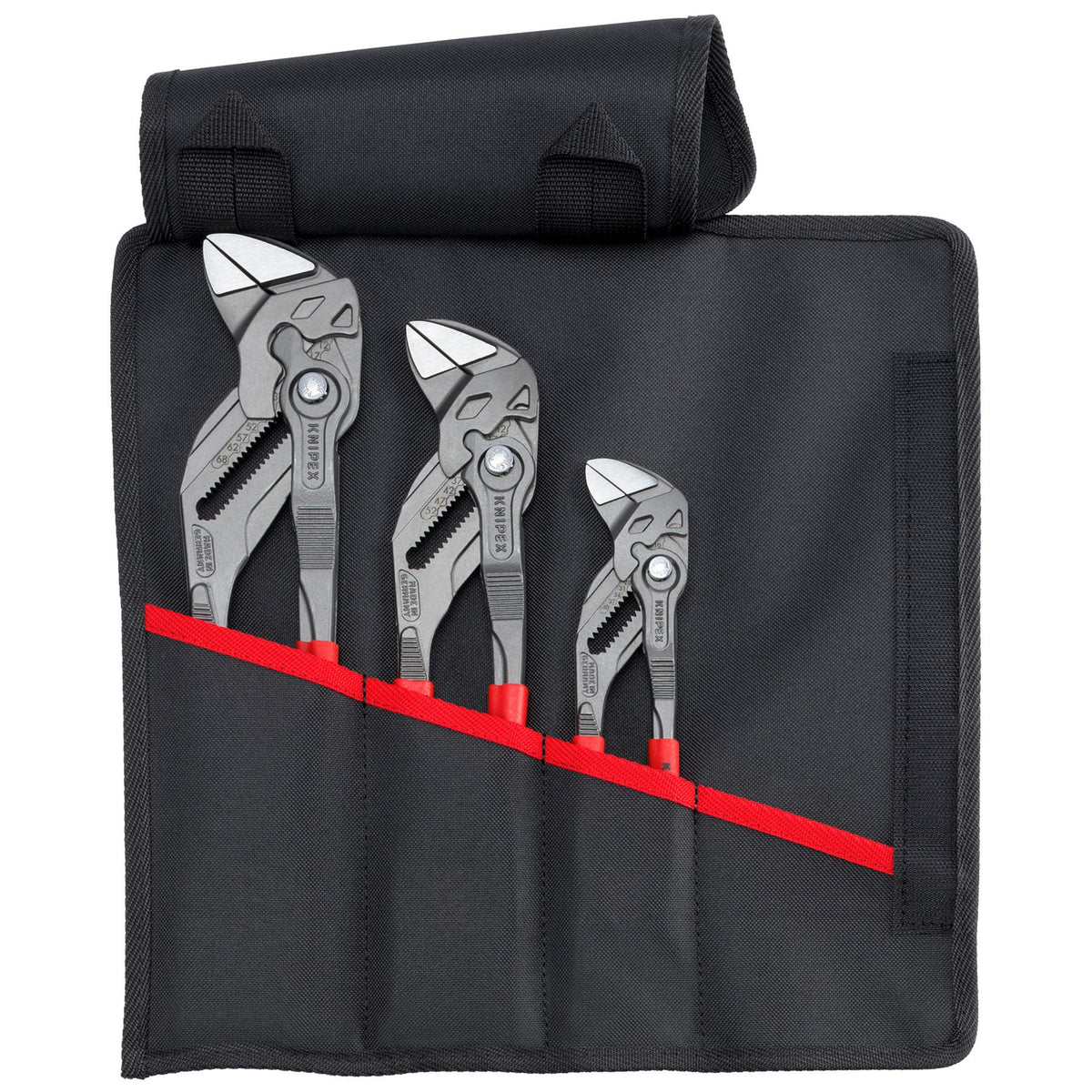 KNIPEX 00 19 55 S11 Set of Pliers Wrenches, 3 parts, 330mm