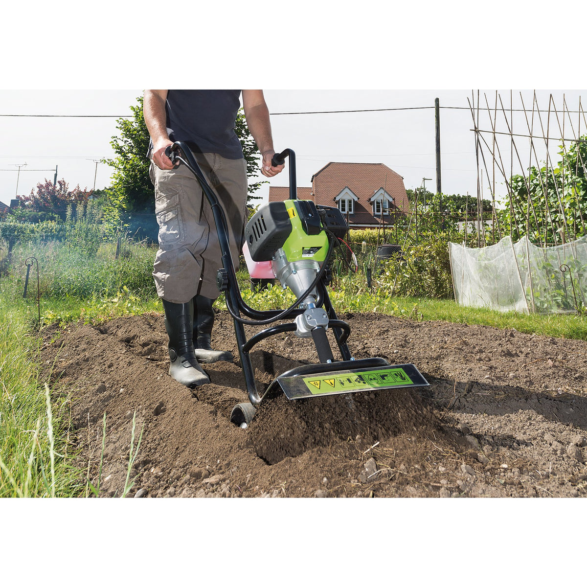 DRAPER 42.7cc Petrol Cultivator/Tiller: Model No. MT254