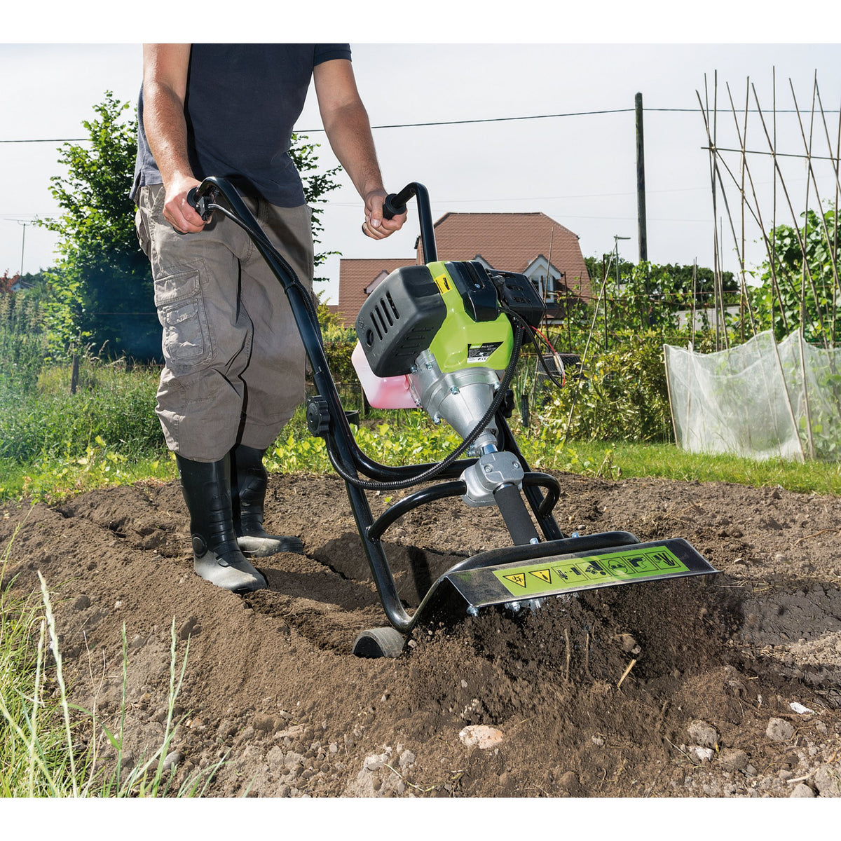 DRAPER 42.7cc Petrol Cultivator/Tiller: Model No. MT254