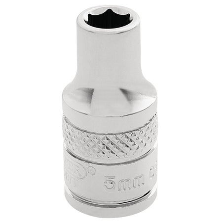 DRAPER 1/4" Square Drive Hi-Torq 6 Point Socket (5.0mm): Model No. B-MM/B