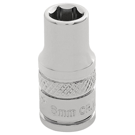 DRAPER 1/4" Square Drive Hi-Torq 6 Point Socket (6.0mm): Model No. B-MM/B