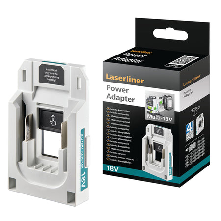 Laserliner 036.380.5A PowerAdapter Makita compatible Multi-18V Akku-Adapter