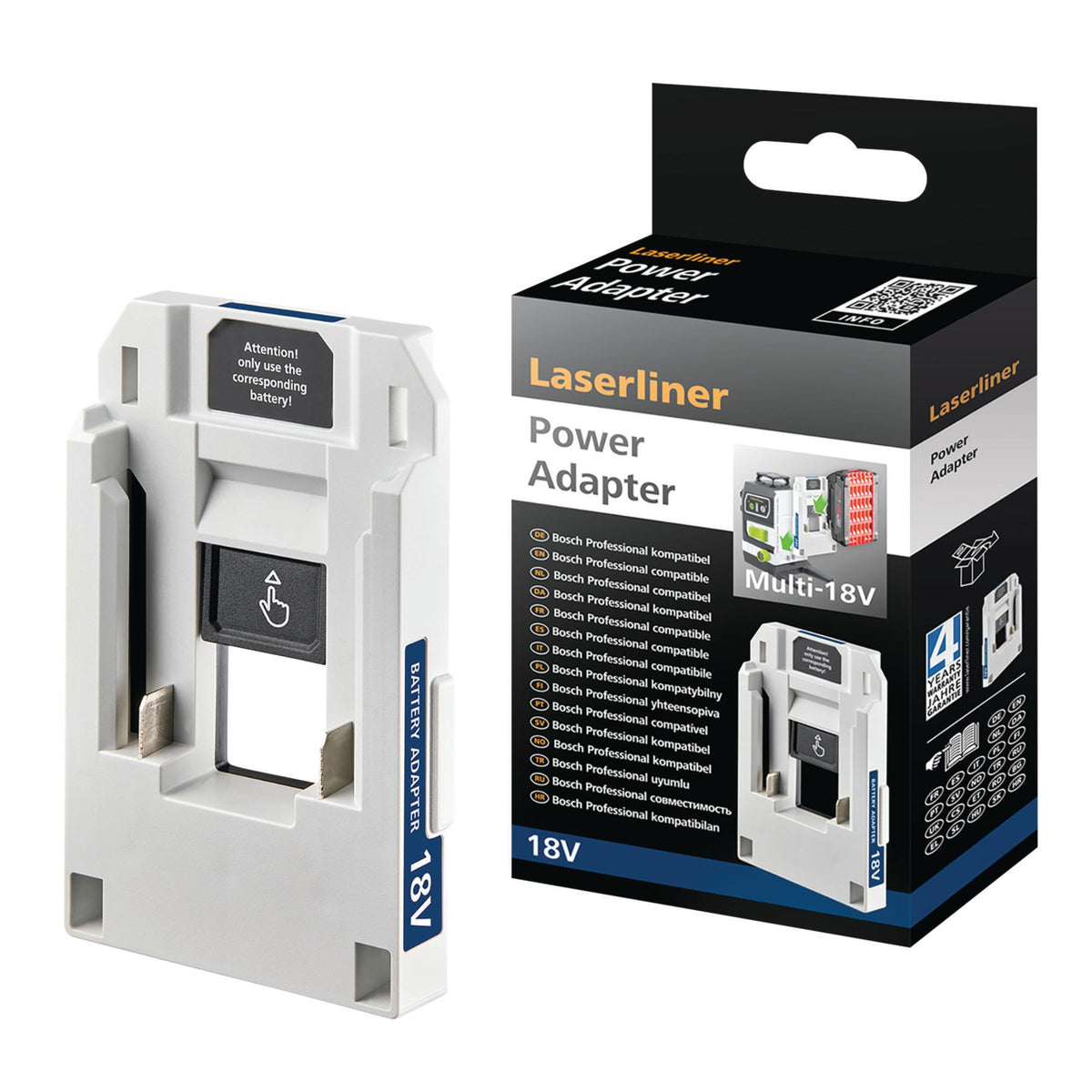 Laserliner 036.380.1A PowerAdapter Bosch Professional Battery Adapter